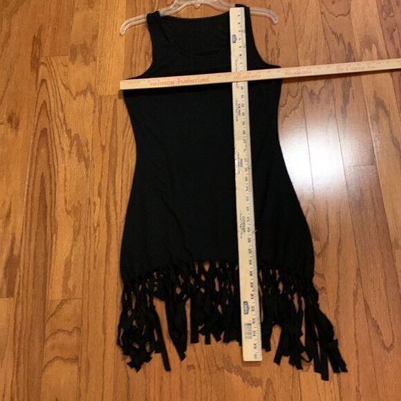 PINZIKO Size Small black sleeveless tank dress - Picture 6 of 6